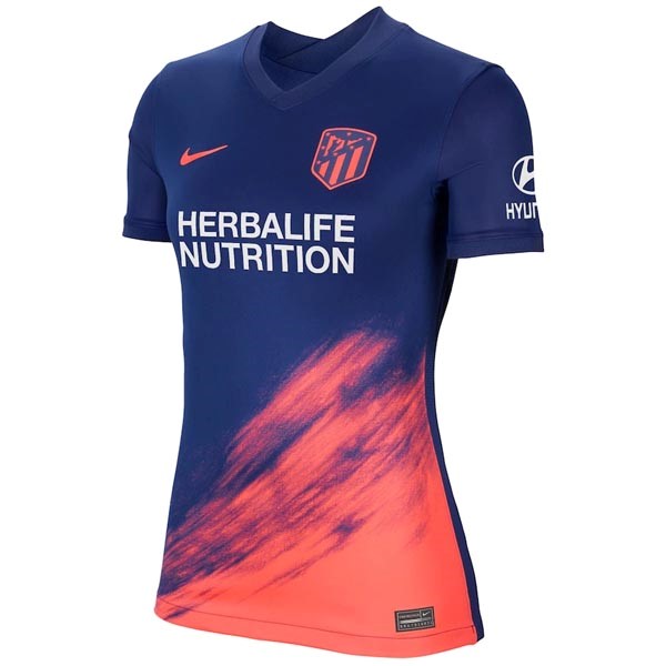 Camiseta Atletico Madrid Segunda Equipación Mujer 2021/2022